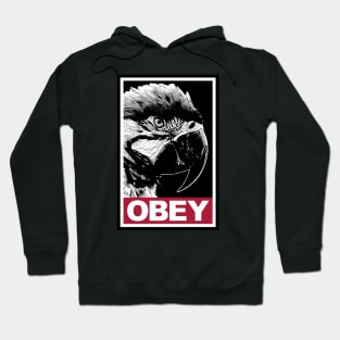 Obey the Macaw Parrot Hoodie